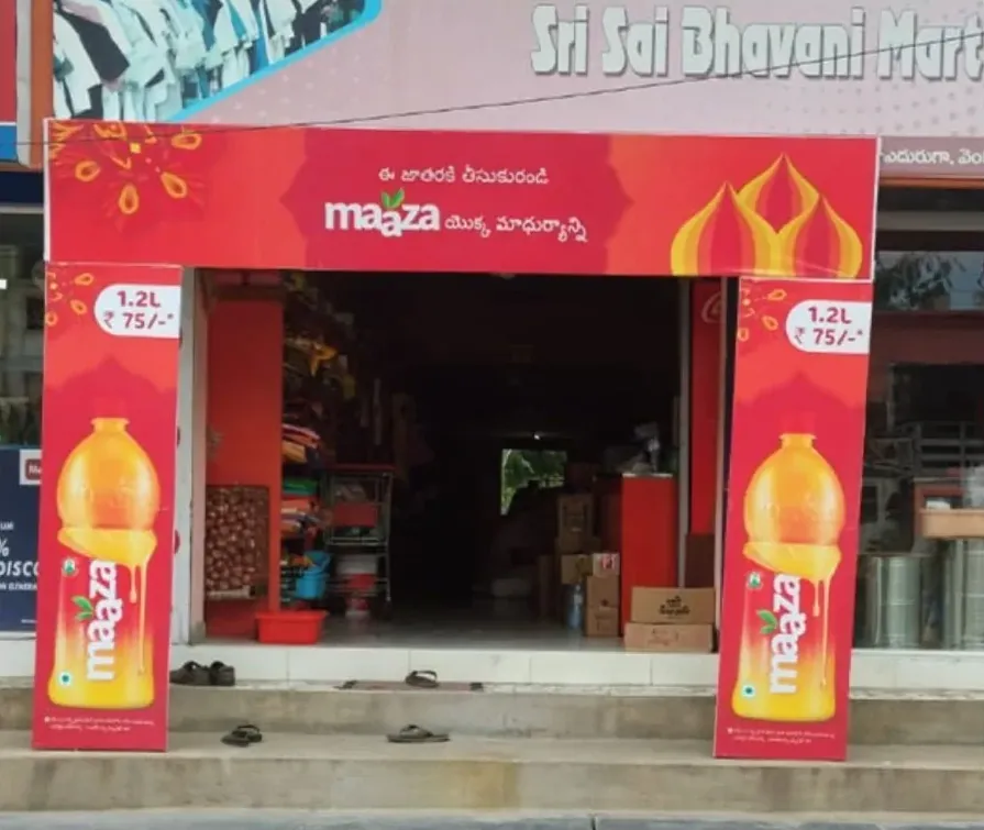 Arch Maaza — work by Shristi Advertising, Tirupati