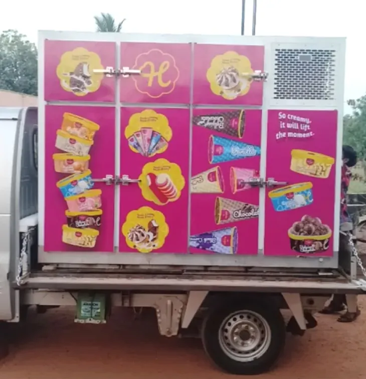 Auto Hangyo Icecream — work by Shristi Advertising, Tirupati