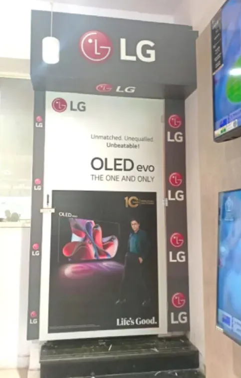 Digital Lg Oled — work by Shristi Advertising, Tirupati