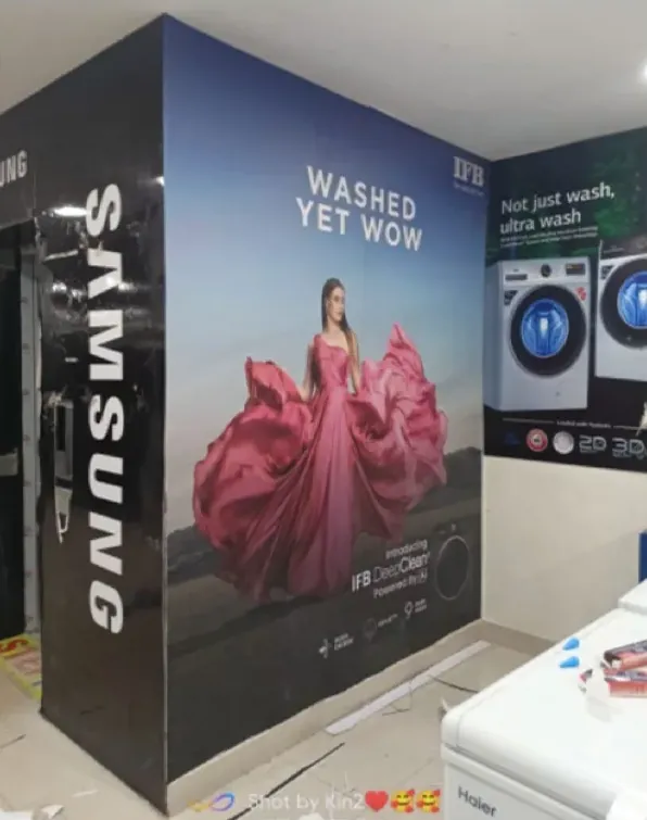 Digital Samsung Washer — work by Shristi Advertising, Tirupati