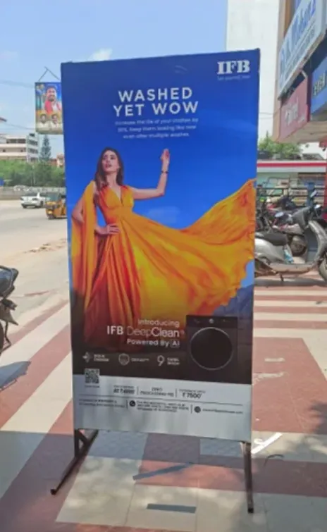 Standee Ifb Rollup — work by Shristi Advertising, Tirupati